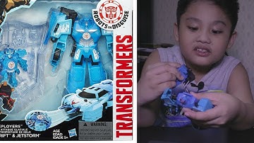 Transformers Robots in Disguise Mini-Con Deployers Blizzard Strike Autobot Drift and Jetstorm