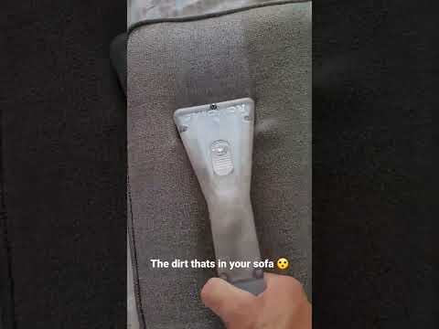 Sofa Cleaning With Airflex Storm Carpet Cleaning Machine Upholstery Cleaning