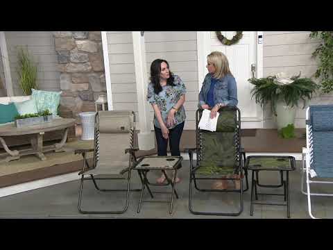 Bliss Hammocks Folding Side Table On Qvc You Bliss Hammocks Folding Side Table On