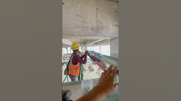 การติด Wire way ขนาด 200x100 #mepwork #งานระบบ #electrician #firealarm #ช่างไฟฟ้า #feedshorts