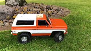 Sense Ess Dual Sound Simulator ... Am Traas Trx 4 Chevrolet Blazer Verbaut