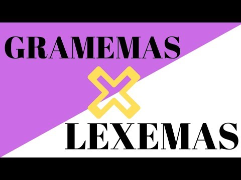 GRAMEMAS E LEXEMAS | SOMOS LINGUAGENS