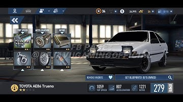 Just got new car | Toyota Trueno AE86 | Nfs No Limit (Mobile) #Shorts
