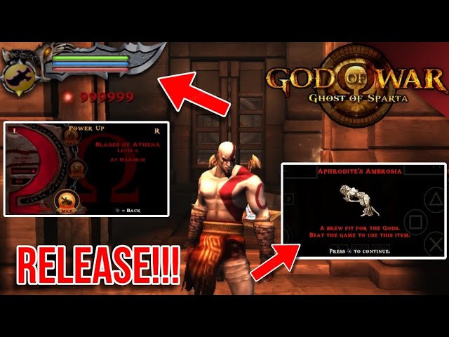 God of War: Ghost of Sparta - HD Texture Pack • 60 FPS • 3x Resolution