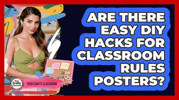 Are There Easy DIY Hacks For Classroom Rules Posters? - Your Crafty Classroom