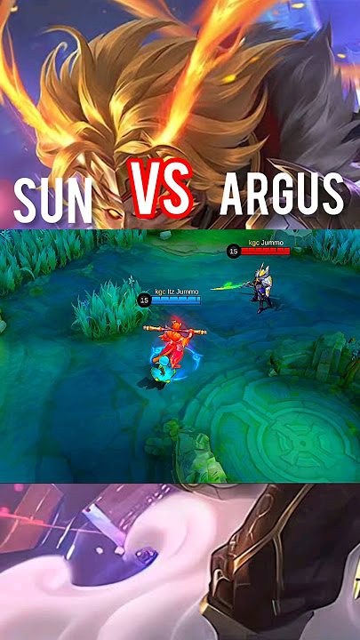 Sun vs Argus Mlbb #sun #argus #mlbb #1v1 #shotsviral