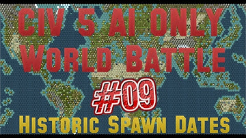 Civ 5: 43 Civ Ai Only World Battle W/Historic Spawn Dates Mod #9