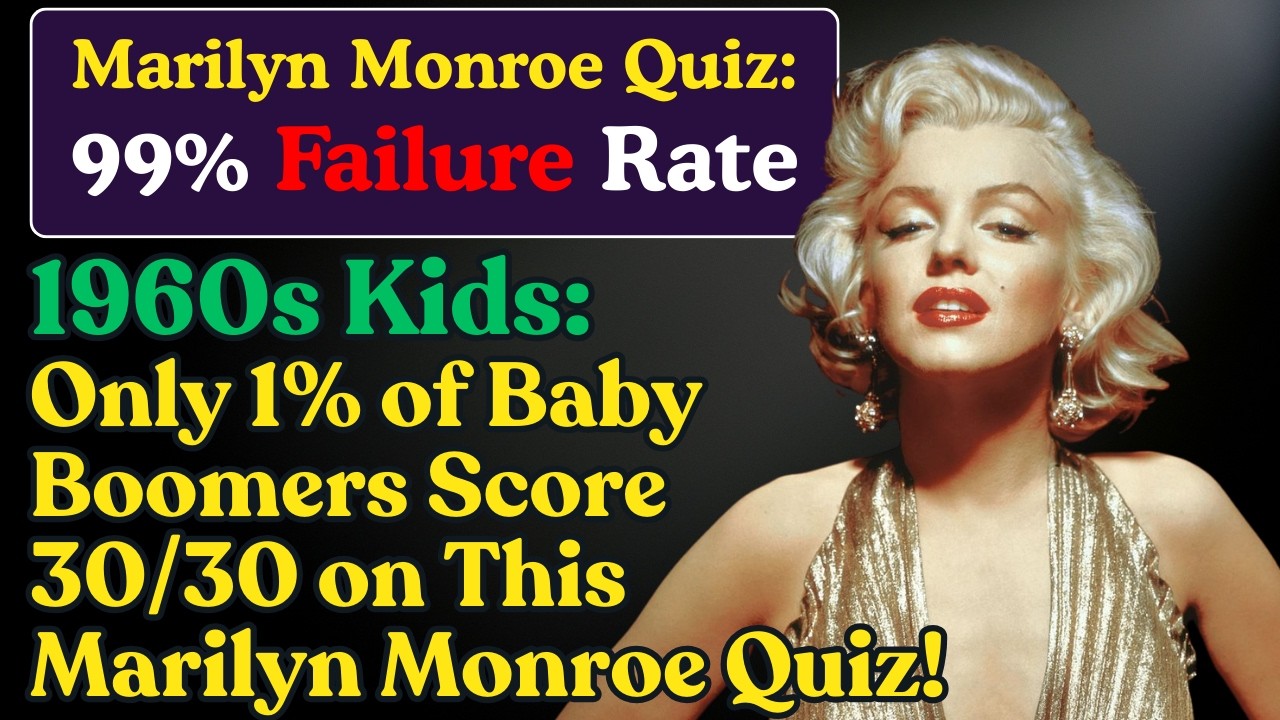 Remember the 50s? Only Real Fans Get 30/30 on This Marilyn Quiz!