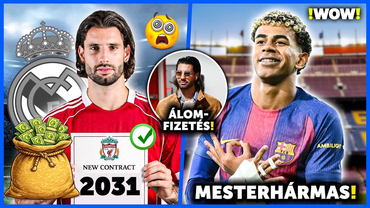 SZOBOSZLAI ÁLOMFIZETÉSÉRT HOSSZABBÍT! YAMAL OLYAT TETT, MINT MÉG SOHA! Barça: Rashford MARAD!