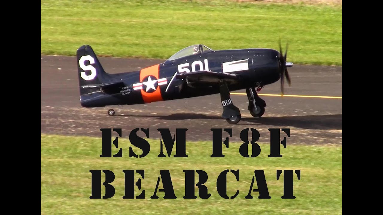 Rc Plane Grumman F8f Bearcat Best Videos And Retailers
