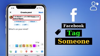 How To Tag Someone on a Facebook Post 2024 | How To Face Tag on Facebook by Sky Tech Studio 28 views 2 weeks ago 2 minutes, 22 seconds