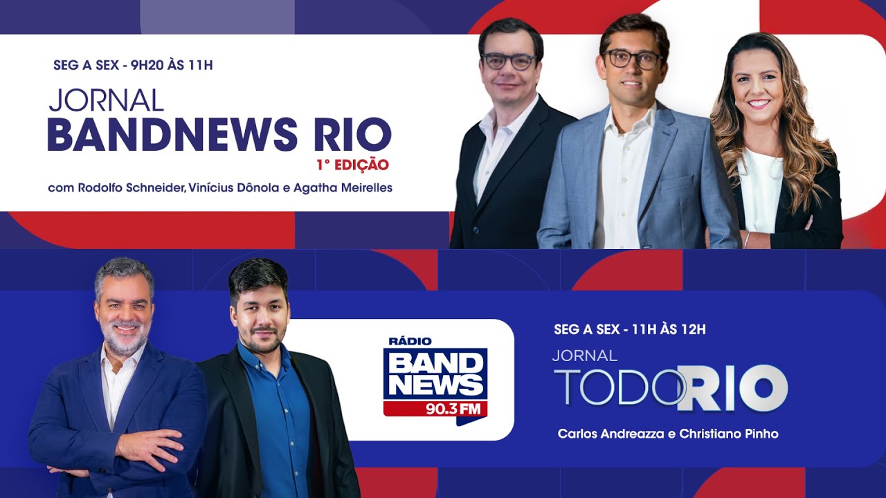 | AO VIVO | Jornal BandNews Rio - 1ª Edição e Todo Rio (25/02/26)