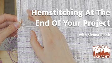 Hemstitching At The End Of Your Project