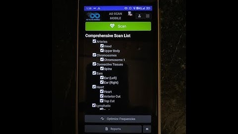 AO Scan Mobile Device Comprehensive 1 of 2