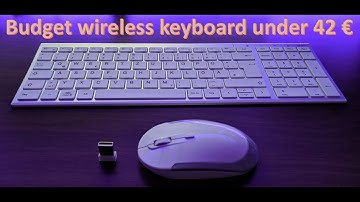 One of the best budget wireless keyboards || iClever GK03 2.4G Slim Keyboard review