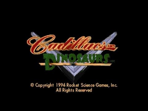 Mega-CD Longplay [124] Cadillacs u0026 Dinosaurs: The Second Cataclysm