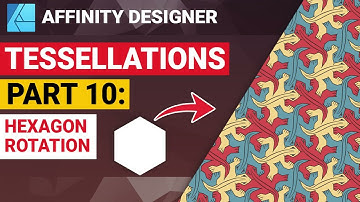 Affinity Designer | Tessellations Part 10: Hexagon Tessellation