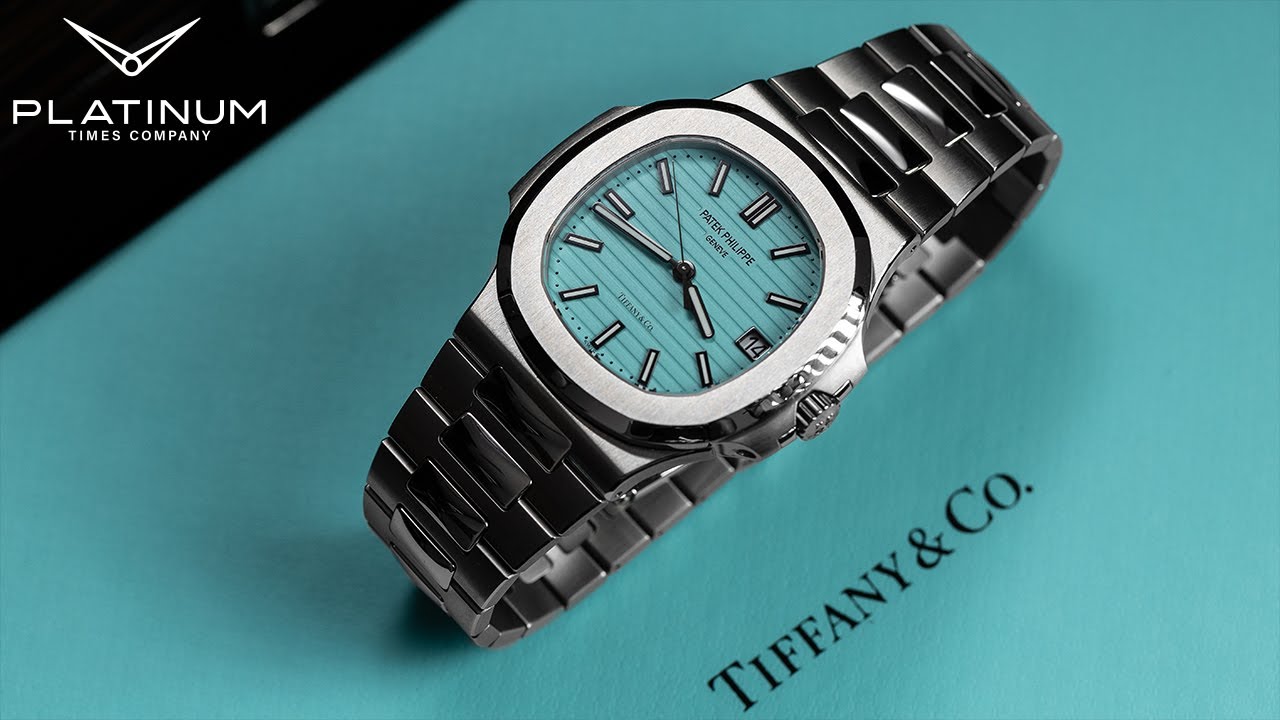 Patek Philippe Nautilus Moon Phases Tiffany Luxury Watch