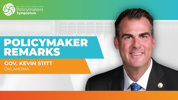Policymaker Remarks: Gov. Kevin Stitt