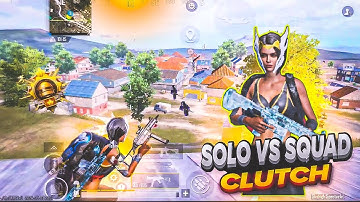 SOLO VS SQUAD CLUTCH CONQUEROR LOBBY IQOO NEO 7💥  SMOOTH+90FPS BGMI & PUBG MOBILE