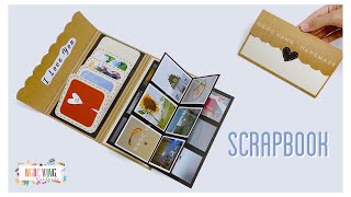 Mini Scrapbook • Album ảnh, Hướng dẫn cách làm by NGOC VANG Handmade