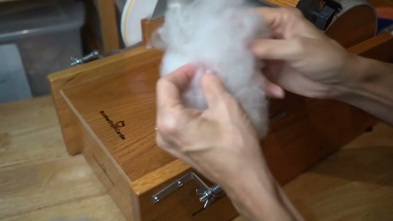 See for yourself why you should not put fine grade wool through a