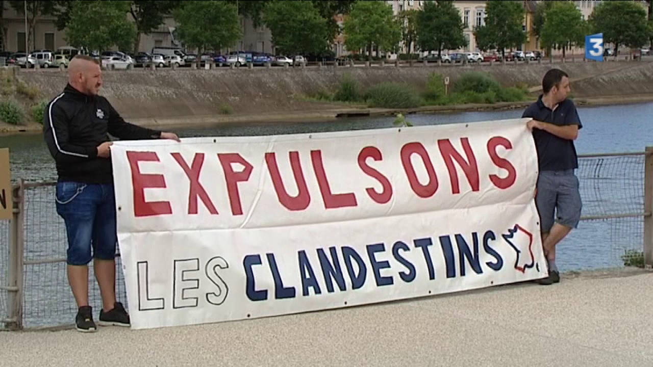 Chalon-sur-Saône : les habitants manifestent pour et contre l’hébergement de migrants