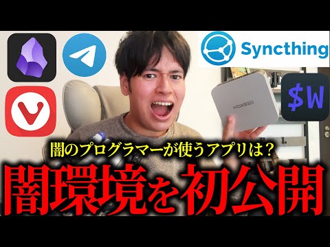 【暴露】絶対に教えたくなかった闇プログラマーのPC環境、ガチで全部暴露します - 【漫画村】星野ロミの裏知識チャンネル