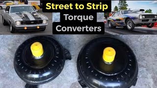 Selecting a torque converter