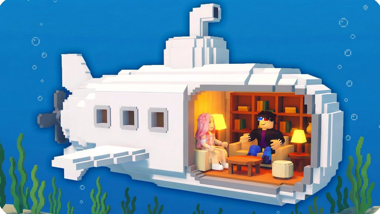 🚢МЫ СТАЛИ КАПИТАНАМИ ЛЮКС СУБМАРИНЫ в РОБЛОКС! ЛЕСКА ШЕДИ