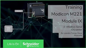 Training - M221 - M9.2 Modbus Serial IO Scanner
