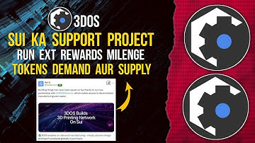 3DOS NETWORK Run Extension Earn Rewards | Sui Supported Project #3dos #suinetwork