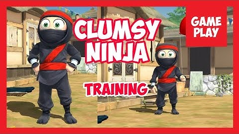 Clumsy Ninja training starts  | Game Walkthrough, Gameplay Part 1