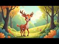 🦌 Весёлая Песенка для Детей | Олень в Лесу | Забавные Приключения и Игры для Малышей