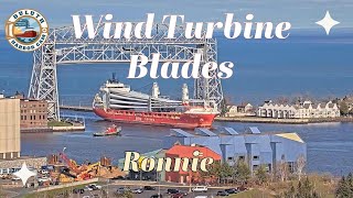 'Wind Turbine Blades' Ronnie arrived in Duluth 04/30/2024 by Duluth Harbor Cam 49,670 views 3 weeks ago 12 minutes, 19 seconds