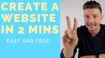 Create a website in 2 minutes for FREE!