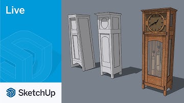 Modeling a Grandfather Clock Live with Tyson!