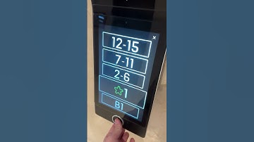 Demonstration of the new KONE Destination panel on handicap mode #konepolaris #konedestination