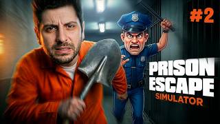 TAM HAPİSTEN KAÇTIM DERKEN?! | Prison Escape Simulator