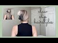 Claw Clip Hairstyles (Easy)