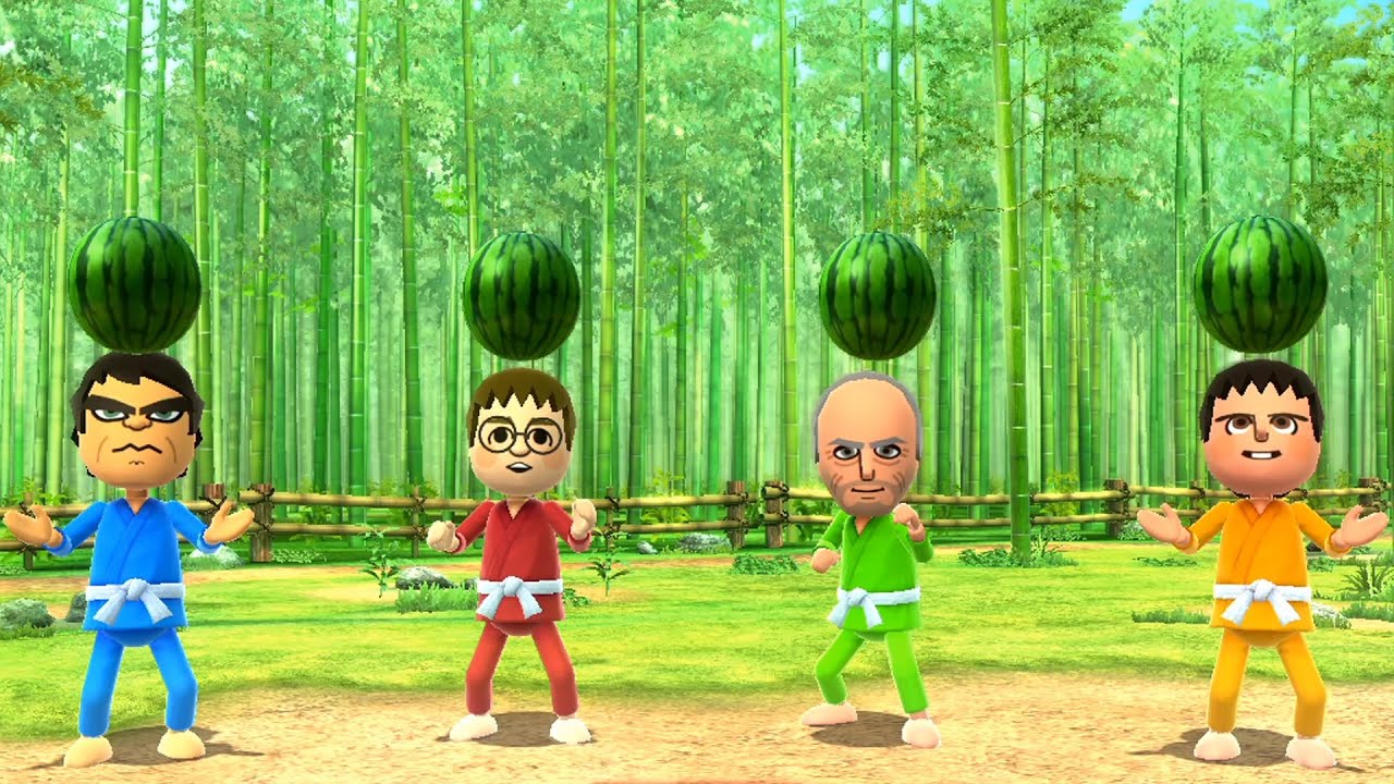 Wii Party U Battle Of The Minigames - Hulk Vs Skip Vs Jesus Vs Dunbar