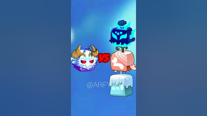 Yeti vs todas as frutas blox fruit