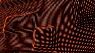 Orange Futuristic Background