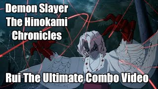 Demon Slayer The Hinokami Chronicles Rui The Ultimate  BNB Combo Video