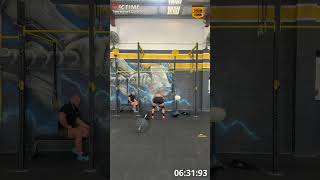 German Throwdown 26.1 Intermediate men.