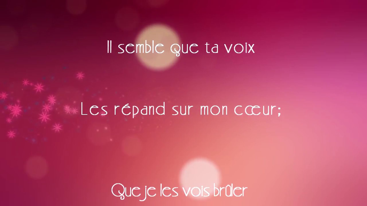 N écris Pas Marceline Desbordes Valmore Analyse