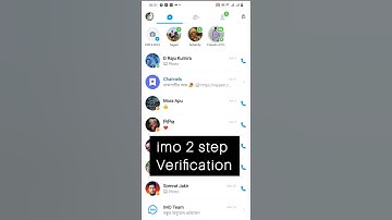 Imo Two Step Verification || Imo Security Settings || #shorts