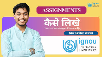 How to Write IGNOU Assignment Answers | Step by Step Guide | IGNOU Assignment 2025