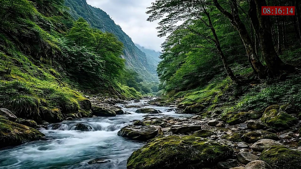 Gentle Nature Midnight Echo Sounds for Sleeping for Tranquility