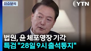 윤 전 대통령 체포영장 기각...내란특검 수사 영향은? / YTN